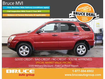 2009 Kia Sportage LX 2.0L 4 CYL AUTOMATIC FWD | Bruce Hyundai