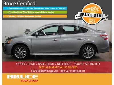 2014 Nissan Sentra SR - HEATED SEATS / SUN ROOF / BACK-UP CAMERA | Bruce Chevrolet Buick GMC Middleton