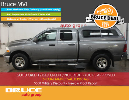 2011 Dodge RAM 1500 ST 5.7L 8 CYL HEMI AUTOMATIC 4X4 QUAD CAB