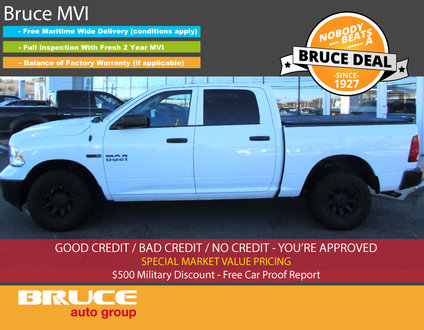 2014 Dodge RAM 1500 ST Tradesman 3.0L 6 CYL ECODIESEL 4X4 CREW CAB