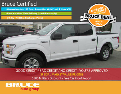 2017 Ford F-150 XLT 3.5L 6 CYL ECOBOOST AUTOMATIC 4X4 SUPERCREW