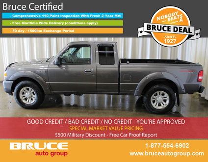 2011 Ford Ranger SPORT 4.0L 6 CYL 5 SPD MANUAL 4X4 SUPERCAB