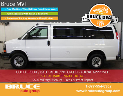 2016 GMC Savana 2500 LT 6.0L 8 CYL AUTOMATIC RWD 12 PASSENGER VAN
