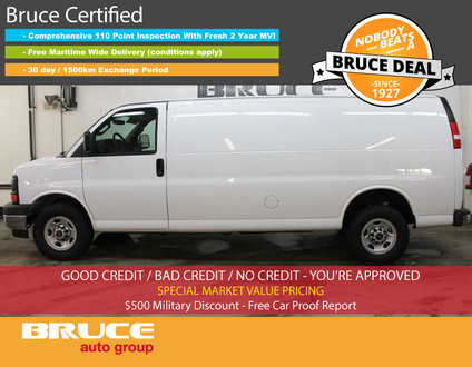 2017 GMC Savana 2500 4.8L 8 CYL AUTOMATIC RWD CARGO VAN