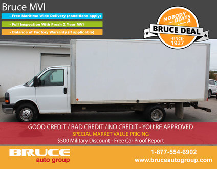 2014 GMC Savana 3500 6.0L 8 CYL AUTOMATIC RWD CUBE VAN