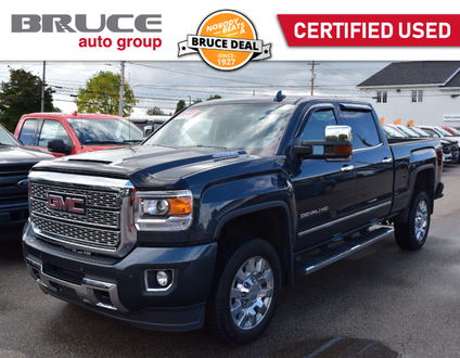 2018 GMC SIERRA 2500 HD DENALI - LEATHER INTERIOR / 4X4 / NAVIGATION