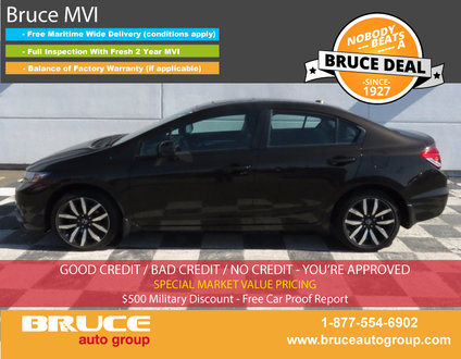 2013 Honda Civic Touring 1.8L 4 CYL I-VTEC AUTOMATIC FWD 4D SEDAN