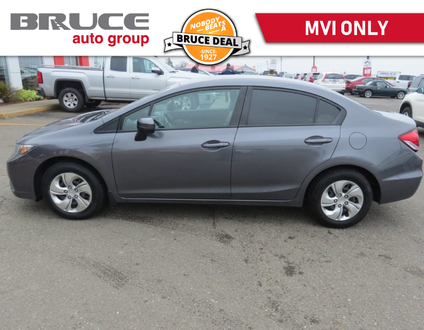 2014 Honda Civic LX 1.8L 4 CYL I-VTEC 5 SPD MANUAL FWD 4D SEDAN