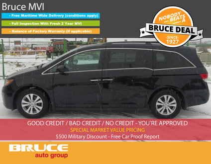 2015 Honda Odyssey EX-L #1 IN PRICE AND VALUE IN CANADA