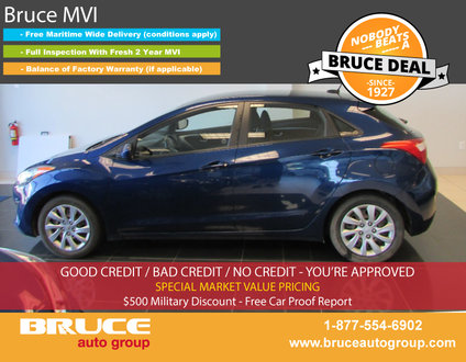 2013 Hyundai Elantra GT 1.8L 4 CYL 6 SPD MANUAL FWD 5D HATCHBACK