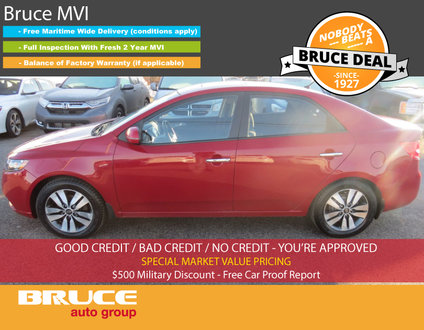 2013 Kia Forte EX - BLUETOOTH / SUN ROOF/ HEATED SEATS