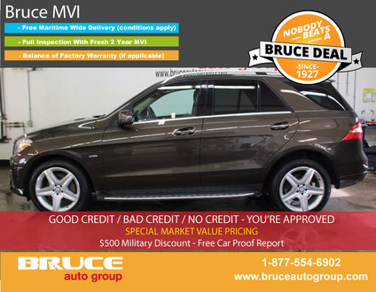 2012 Mercedes-Benz M-Class ML350 BlueTEC 3.0L 6 CYL TURBODIESEL 4MATIC