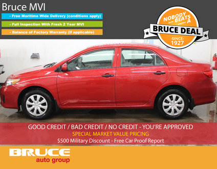 2013 Toyota Corolla CE 1.8L 4 CYL AUTOMATIC FWD 4D SEDAN