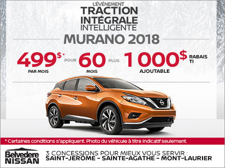 Le Nissan Murano 2018