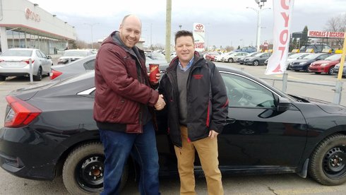 What a great experience at Valleyfield Honda!