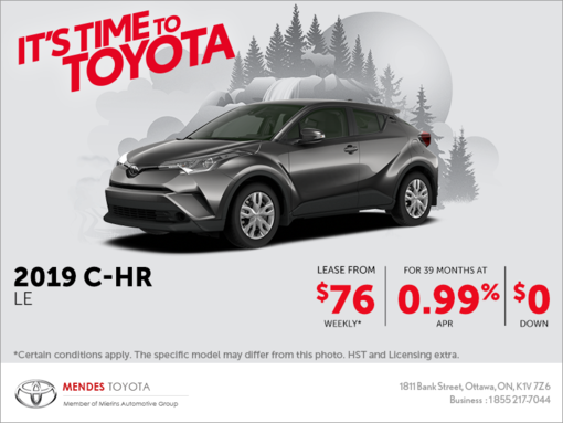 2019 Toyota CH-R