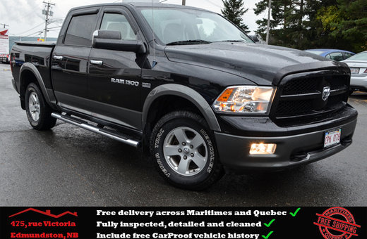 Used 2011 Dodge Ram 1500 Outdoorsman At Edmundston Honda 11568b