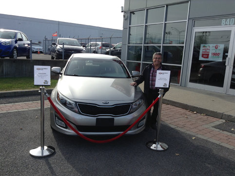 Ma nouvelle optima lx 2015