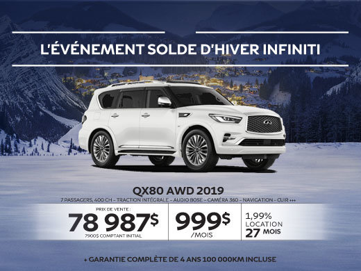 QX80 AWD 2019