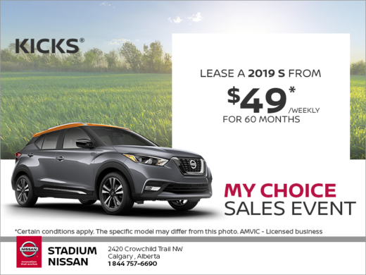 Get the 2019 Nissan Kicks Today!