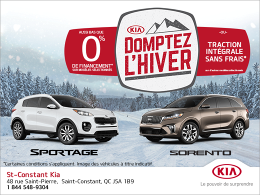 L'événement Domptez l'hiver de Kia!