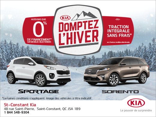 L'événement Domptez l'hiver de Kia!