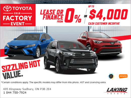 Toyota 2018 Factory event!