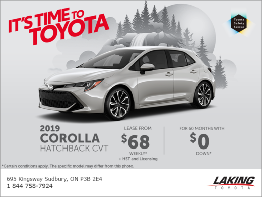 2019 Toyota Corolla Hatchback