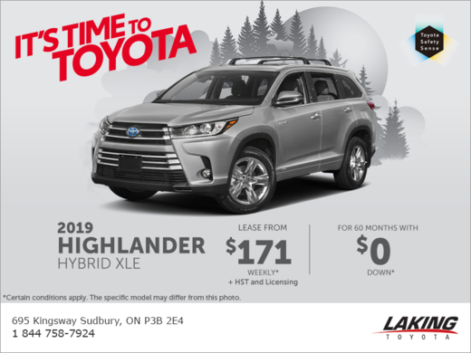 2019 Toyota Highlander Hybrid