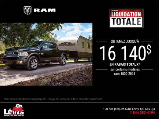 L'événement liquidation totale de RAM