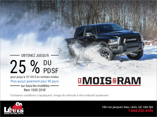Le mois du RAM!
