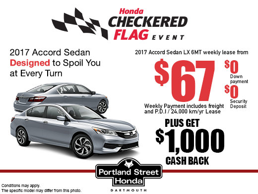 Big Savings on the New 2017 Accord Sedan!