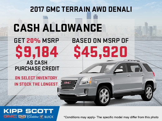Save Big on the 2017 GMC Terrain Today!