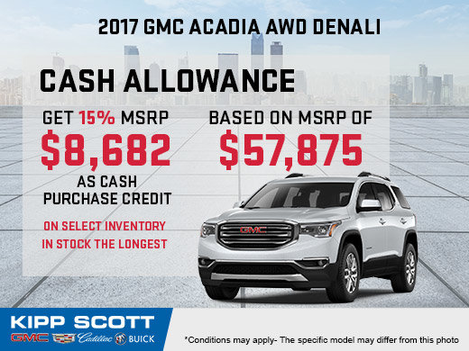Save Big on the 2017 GMC Acadia