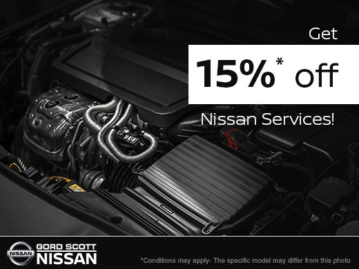 Get 15% Off Nissan Services!