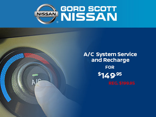 A/C System Service & Recharge for $149.95
