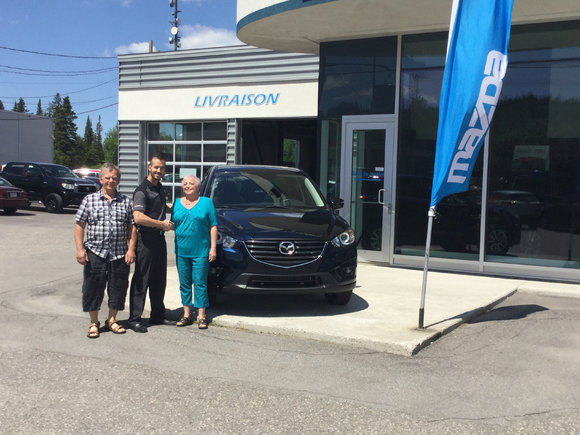 Un beau Mazda CX5 électrisant!!
