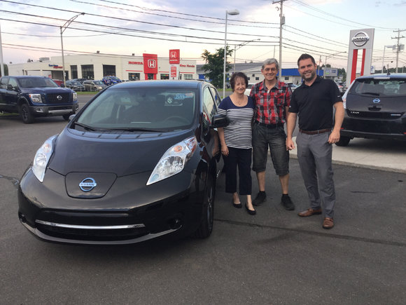 Enfin Alma Nissan, dépositaire leaf