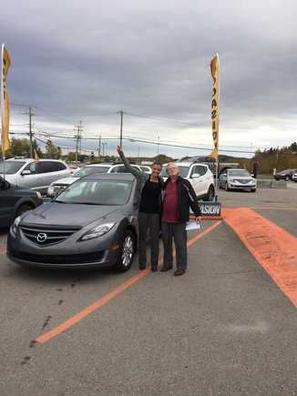 Achat de mon Mazda 6