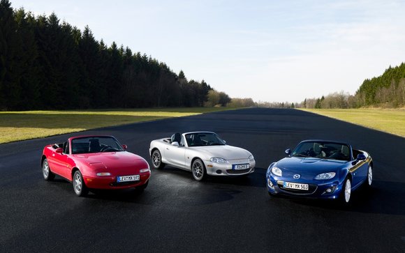 Mazda MX-5 : Une première étape de 25 ans