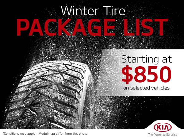 Winter Tire Package List