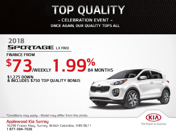 Get the All-New 2018 Kia Sportage Today