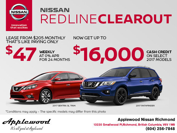 Nissan's Redline Clearout Pricing