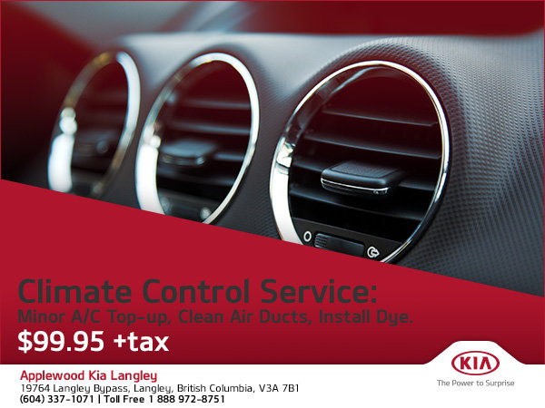 Save On Climate Control Service!