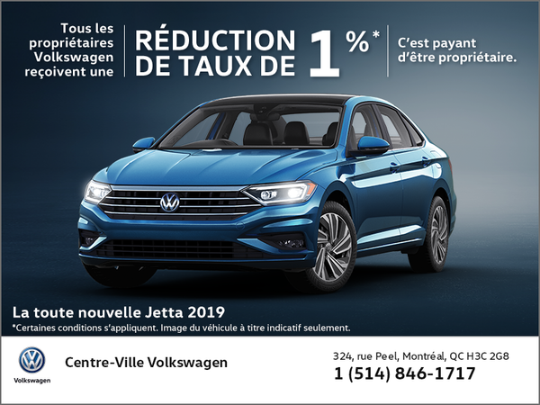 Économisez sur le Jetta 2019