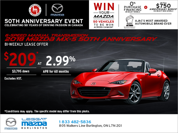Get the 2018 Mazda MX-5 Today!