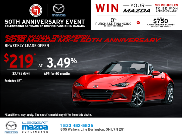 Get the 2018 Mazda MX-5 Today!
