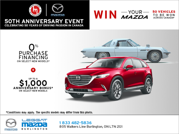 Mazda's 50th anniversary event!
