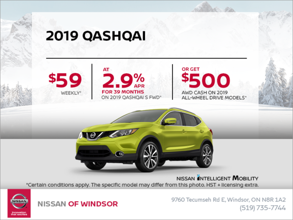 Get the 2019 Qashqai Today!