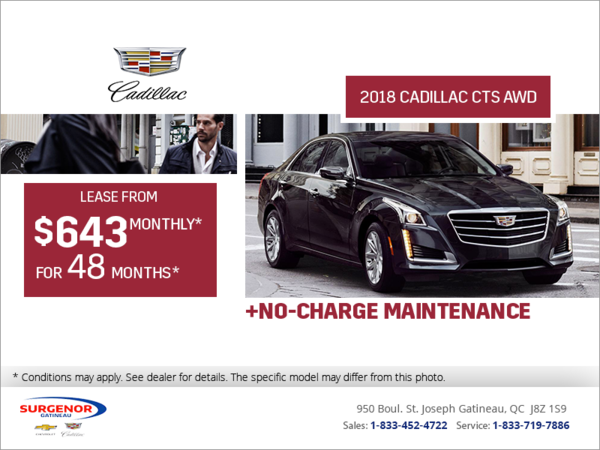 2018 Cadillac CTS AWD